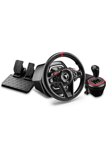 Thrustmaster مجموعة ناقل الحركة T128 - ناقل حركة دقيق لعجلة السباق T128، متوا...
