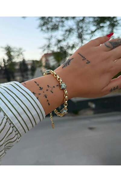 Generic Brand Xuping Evil Eye Beaded Star Bracelet
