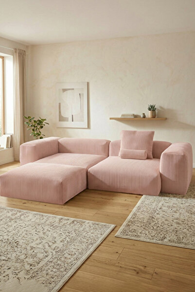 MiniWood Relax Köşe Koltuk Takımı Sünger Koltuk Kanepe Divan