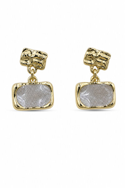 Jack Ferrero Yellow Tone Irregular Shaped and Sparkling Rectangular Bijouteri...