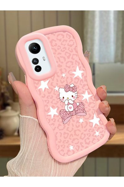 ucuc Redmi Note 12S Uyumlu Pembe Silikon Kılıf Kamera Korumalı Darbe Emici Ta...