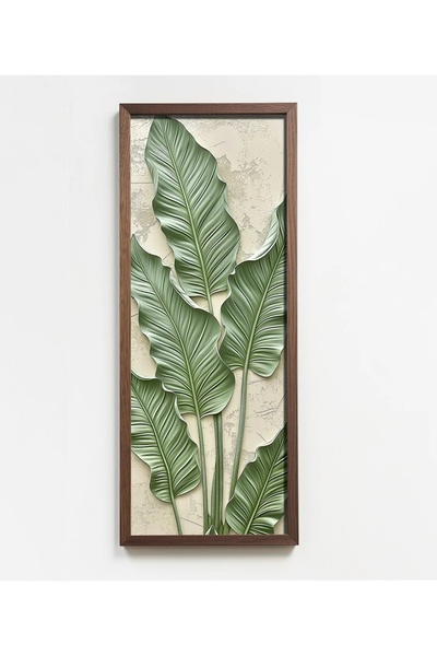 OEM Tablou decorativ MDF/lemn, 40x120 cm, format panoramic, multicolor