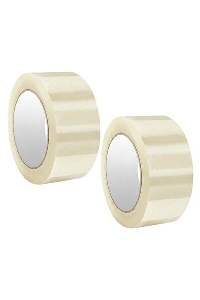 Duravel Pack Of 2 Clear Packing Tape, 2 inches x 50 yards Strong Heavy Duty P...