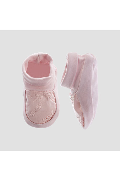 giggles Booties with Embroidered Design