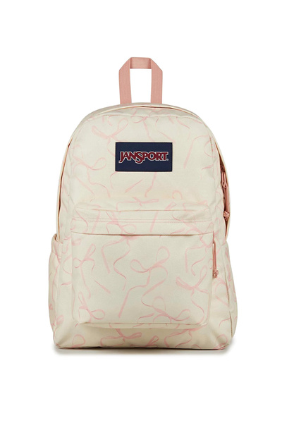 Jansport 【موسم المدارس】حقيبة مدرسية كلاسيكية ملونة، مزودة بحجرة للكمبيوتر، لا...