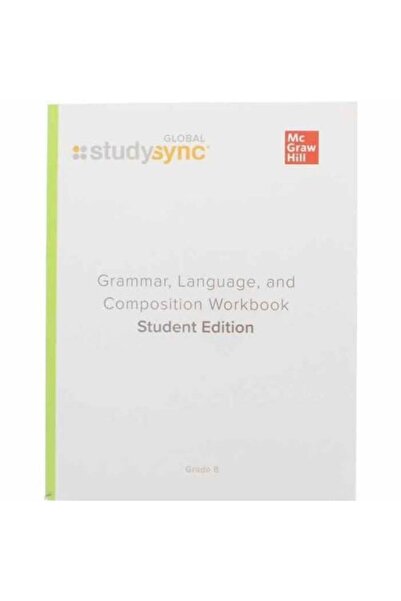 Mcgraw-Hill كتاب تمارين ماكجروهيل ستودي سينك للقواعد واللغة والكتابة للصف الثامن