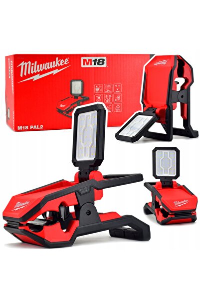 Milwaukee Elec Tool Lampă portabilă LED fără fir M18 PAL2-0, putere luminoasă...