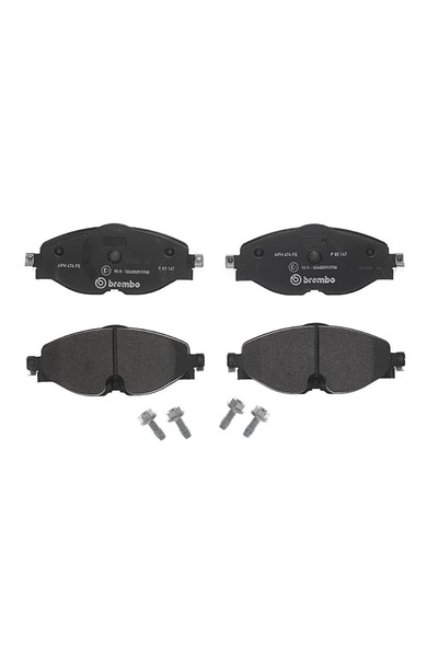Brembo Set plăcuțe de frână. P 85 147 BREMBO-TU