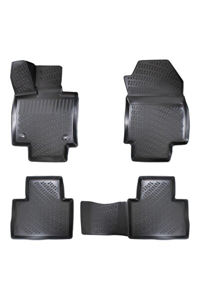 DELUXETUNING Set covorase auto cauciuc Toyota Rav4 2018-> Forma tavita