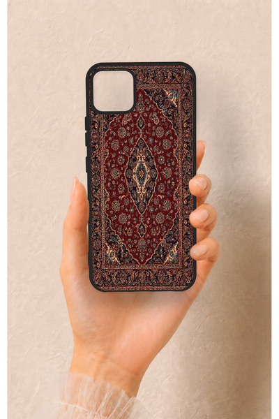 Vip Case Realme C11 2021 Compatible Acem Carpet Patterned Silicone Case