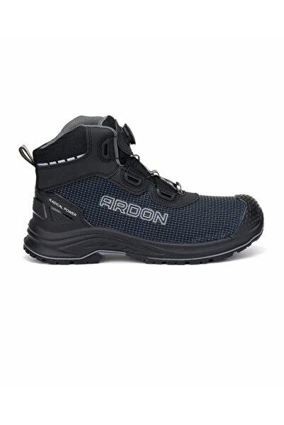 ardon Work Combat Boots without toe cap, made of textile, BRICK BLUE O2 ESD C...