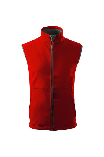 Renania Vestă lucru Softshell, 280 g/mp, Renania, culoarea rosu