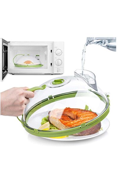 Generic Microwave Cover for Food, Clear Microwave Splatter Cover with Handle ...