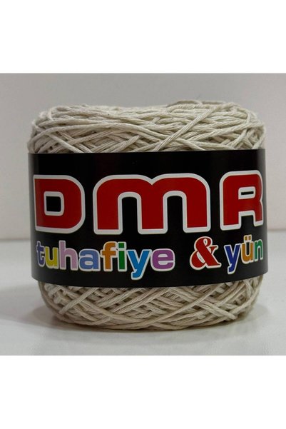DmrTuhafiye Dmr Natural Cotton - Koton Ip Cotton Knitting Yarn 100Gr - White