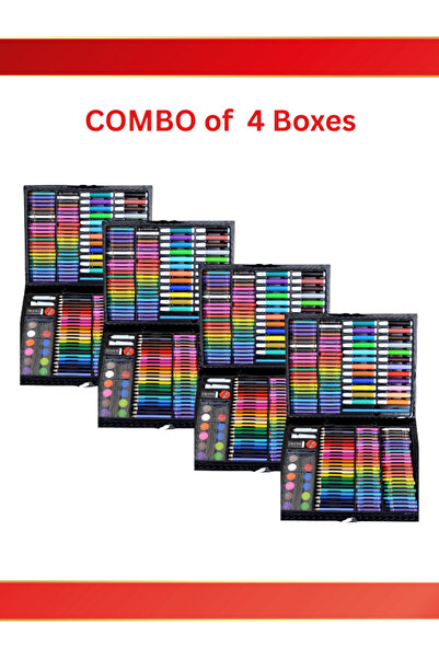 Color Combo 4 boxes of Pencil Coloring Set Drawing and Painting Kit for Kids ...