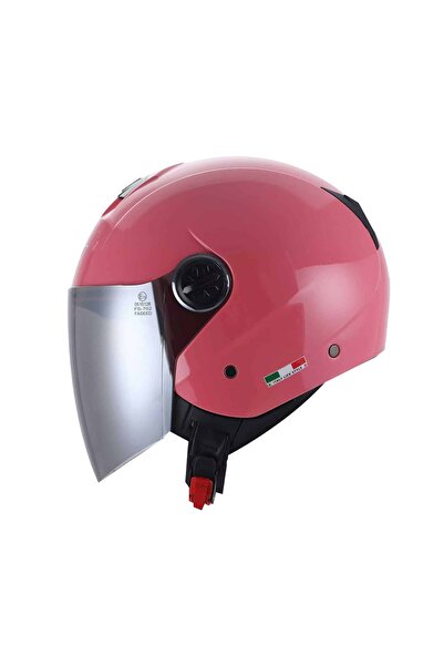 Sway 715 Pembe Yarım Kask