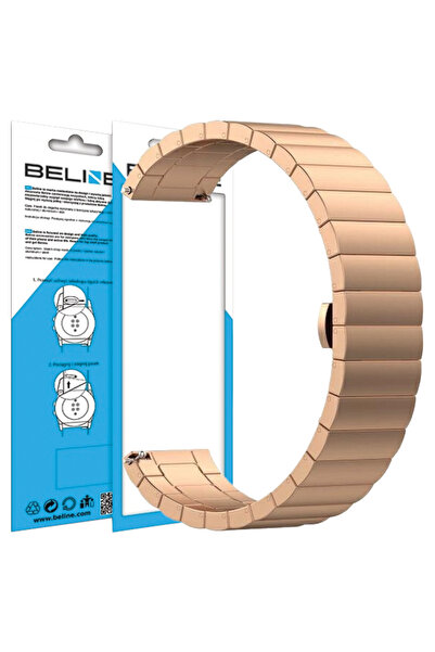 Beline Curea de ceas 20mm Auriu Roz Elegantă Pentru Ceasuri Durabilă