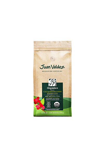 JUAN VALDEZ Boabe de cafea organice 454 g