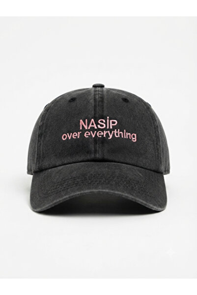 CAP BROS Nasi̇p over Everything Embroidered Washable Hat Cap