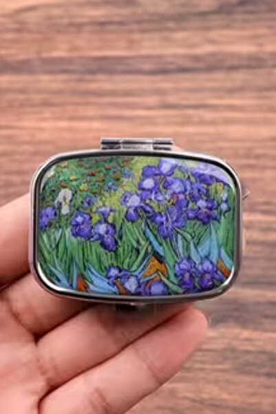 shop Mini Vintage Saklama Kutusu – Nostaljik Tasarım Dekoratif Metal Organizer