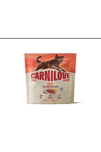 Carnilove طعام جاف للقطط المعقمة من ماركة Carnilove، بنكهة الديك الرومي 2 كغ