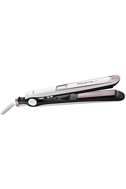 Rowenta 7/7 Premium Care SF7460 Hair Straightener 130-200°C LED, White