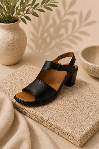 İNZE AYAKKABI Genuine Leather Sandals Model Name: Kry Serea