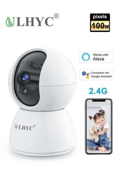 ULHYC 1080P HD Infrared Night Vision Camera, 2.4G WiFi Connection, Compatible...