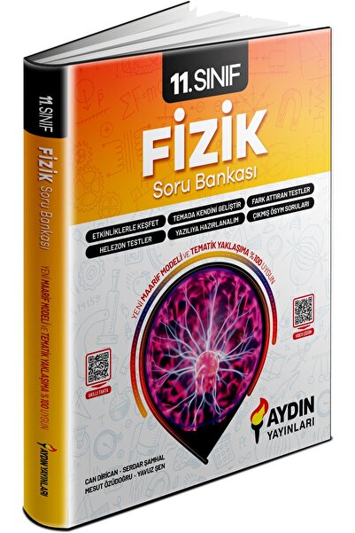 Aydın Yayınları Aydın 2027 11. Sınıf Fizik Soru Bankası Maarif Model