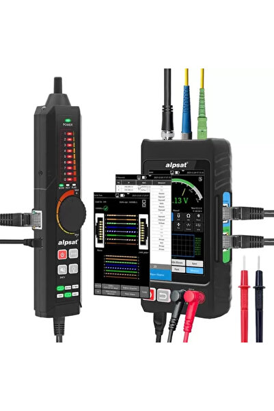 Epilons Alpsat As328 Rj45 - Fiber Optic Multifunctional Cable Test