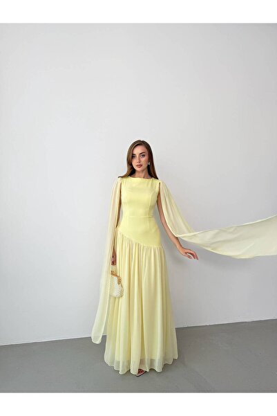 ANGELA Maxi Elbise - Sarı