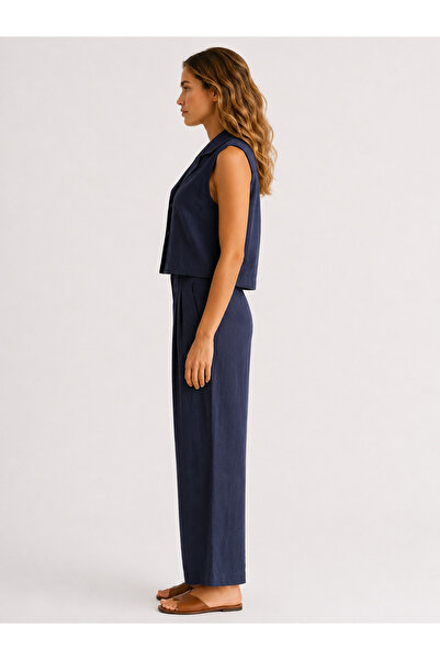 Maelle Studio Lara Vest Pants Set