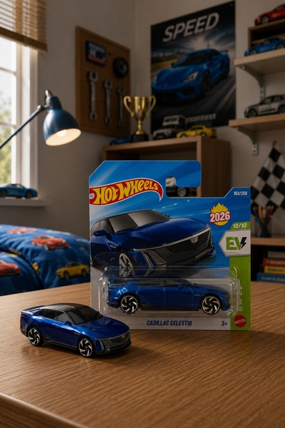 HOT WHEELS Cadillac Celestiq - Hw Ev 2026 Özel Seri Metal Oyuncak Araba