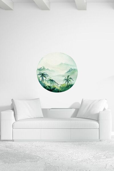Sim Tasarım Green Nature Wall Sticker Set