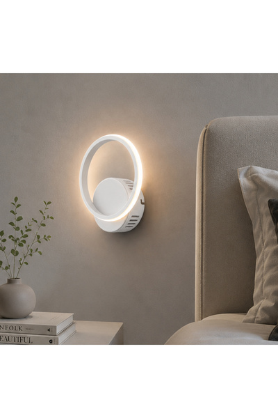 TT AYDINLATMA TT305-1-BY (مع مصابيح LED للإضاءة النهارية) شمعدان LED دائري مف...