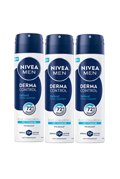 NIVEA Pachet: Deodorant spray MEN Derma Control Defend, protecție deodorantă ...