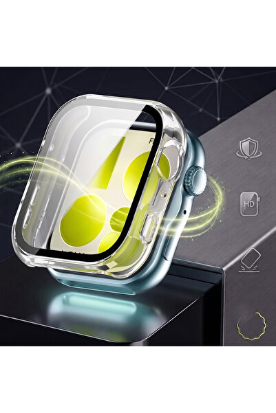 bbtech Huawei Watch Fit 5 Compatible Pc Hard Case Built-In Glass Screen Prote...