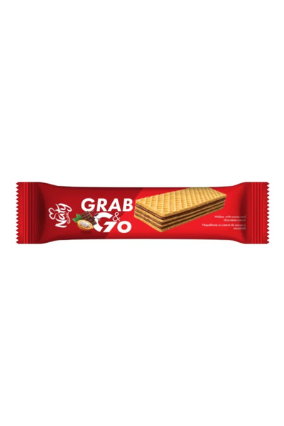 NATY Grab&Go – Napolitană cu cremă de cacao 28 g