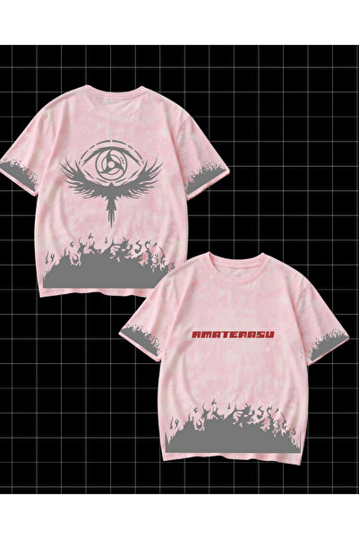Toum Anime Naruto Mangekyou Sharingan T-shirt sa štampanjem, periv, vintage, ...