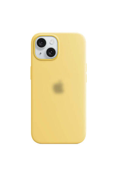 OEM Husă compatibilă cu iPhone Xr, anti-amprentă, din silicon, galben-galbeniu