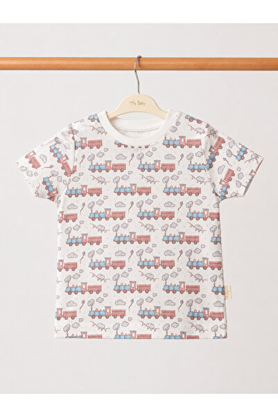 RRÜZGAR BABY Trendy Patterned Baby T-Shirt