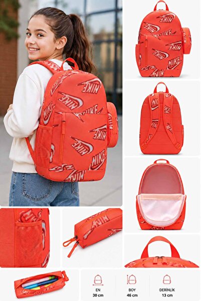 Nike Children's School Backpack with Pen Holder 30X46X13 cm Daily School and ...