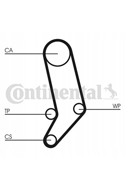Continental Bedding CT939WP2 KIT TIMING VW 2,4D/2,5TDI