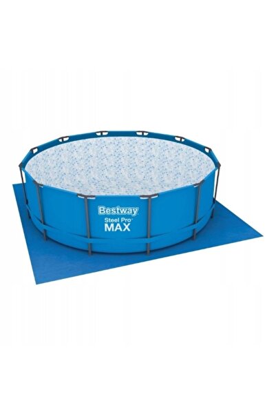BESTWAY Plandeka Covor pentru Piscină Albastru 396x396 cm