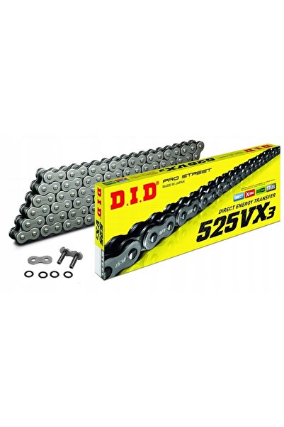 Didopack DID525VX3-124 LANȚ DE TRANSMISIE MOTOR DID 525 X-RING (4439AN) (ROZK...