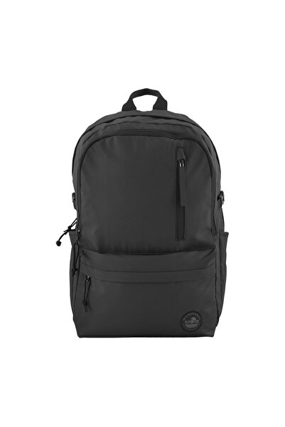 OEM Rucsac bărbați din piele artificială, gri, 30x17x43cm – spațios pentru or...