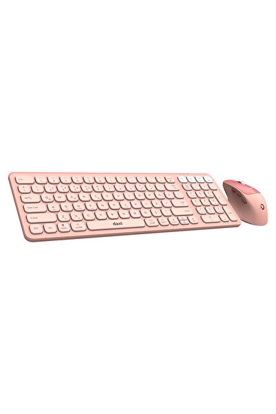 Daxi MK390 Ultimate Slim Combo Kablosuz Bluetooth Klavye Mouse Seti, Scissor-...