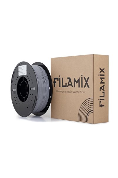 FİLAMİX Hyper Petg gri Filament 1.75mm 1kg Plastik Makara Hızlı