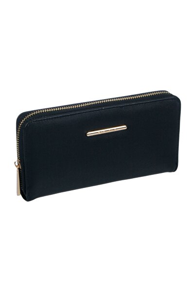 Exclusivo Portofel damă, negru, 19.5x11x2.5cm – organizare elegantă pentru ba...