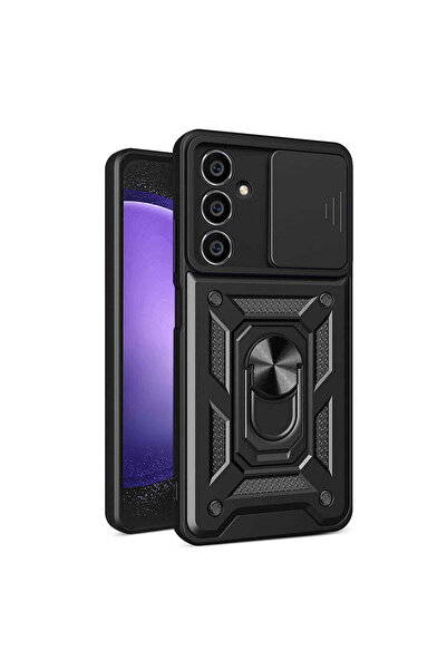 Techsuit Калъф за Samsung Galaxy S23 FE, серия CamShield, синьо-черен